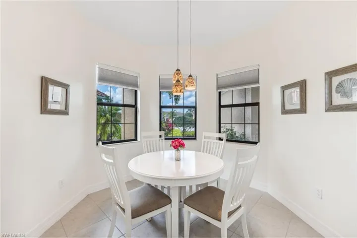 Informal dining in kitchen