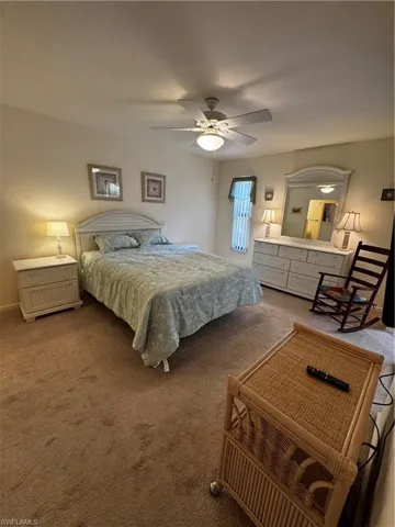 main bedroom, access to lanai