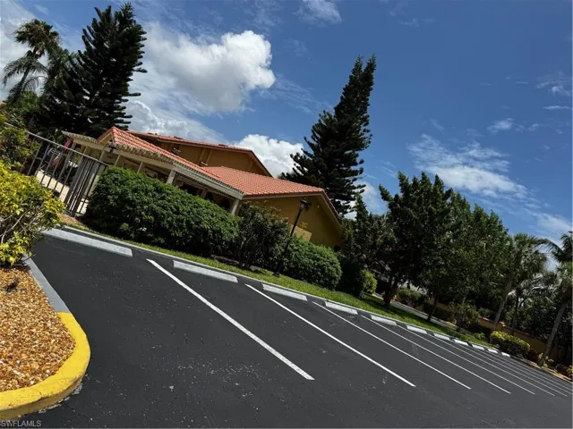 Extra parking in front of the community pool