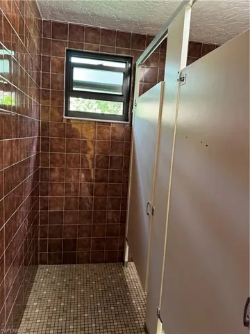 Ladies room by pool