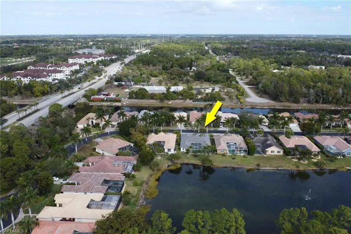 View of property location with nearby suburban area
