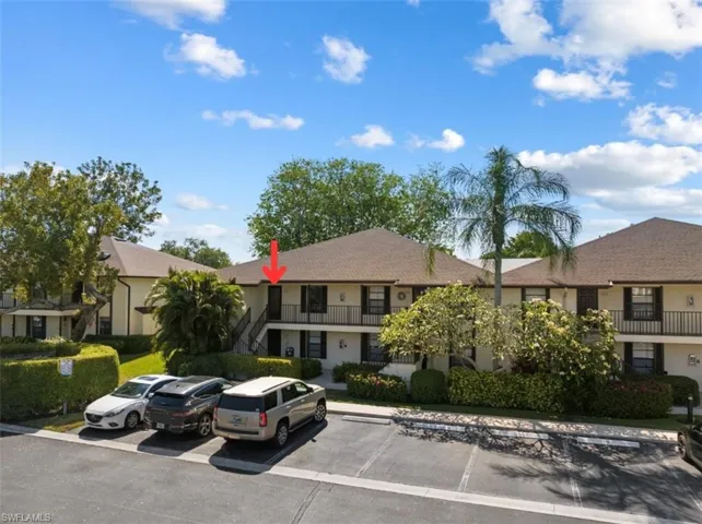 Assigned parking is 3rd from left directly in front of building