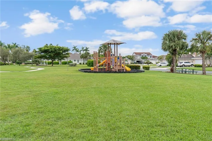 Community play area featuring a yard