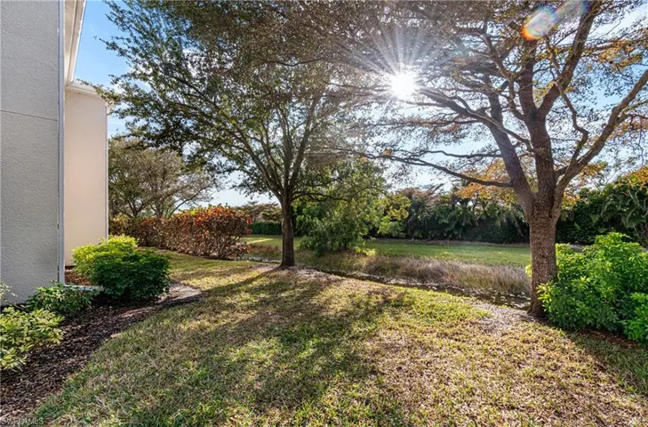 View of green lawn