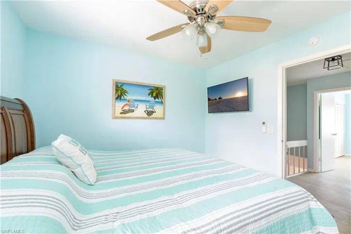 Bedroom 1 with king bed