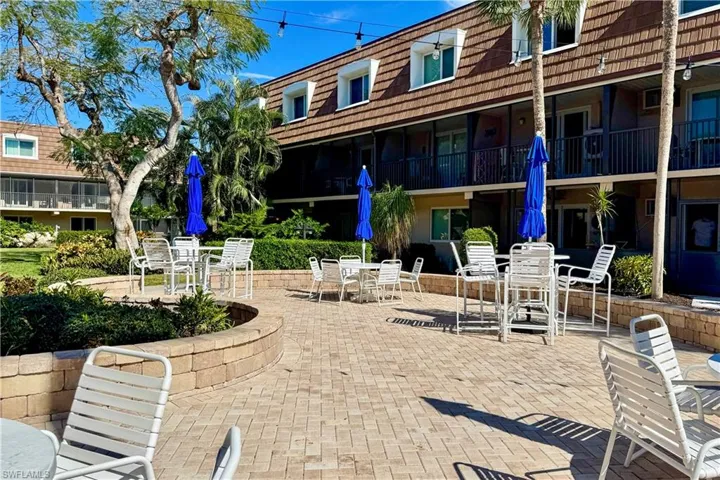 Pool deck / unit in distance