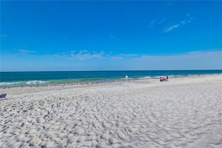 Pelican Bay beach.