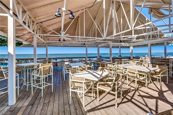 Pelican Bay beachfront pavilion (south pavilion).