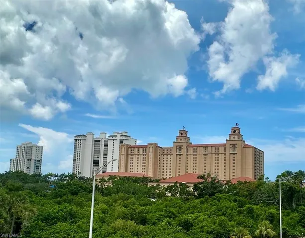Across the street from The Ritz-Carlton Hotel the third-floor common area patio also has a birds-eye view of the Gulf