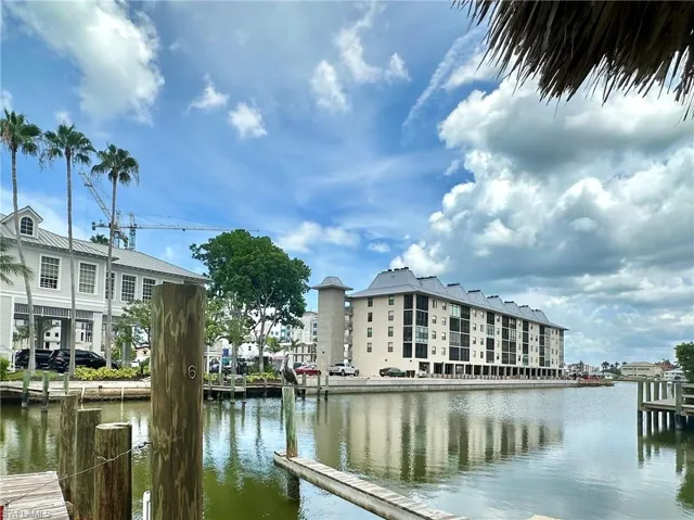 Water view from the boat docks. Directly behind the buildings on the left  is the new Ritz-Carlton Residences