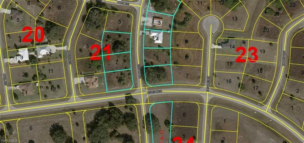Located at the corner of Inwood Rd & Aspen Blvd, North side, lot# 6