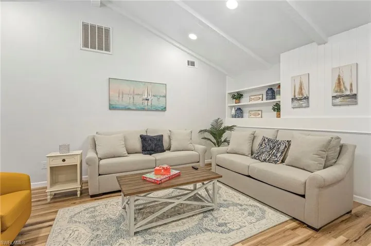 Open and airy space in the great room.