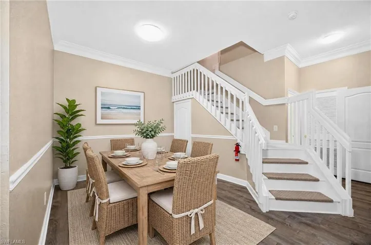 Virtually Staged Dining Room