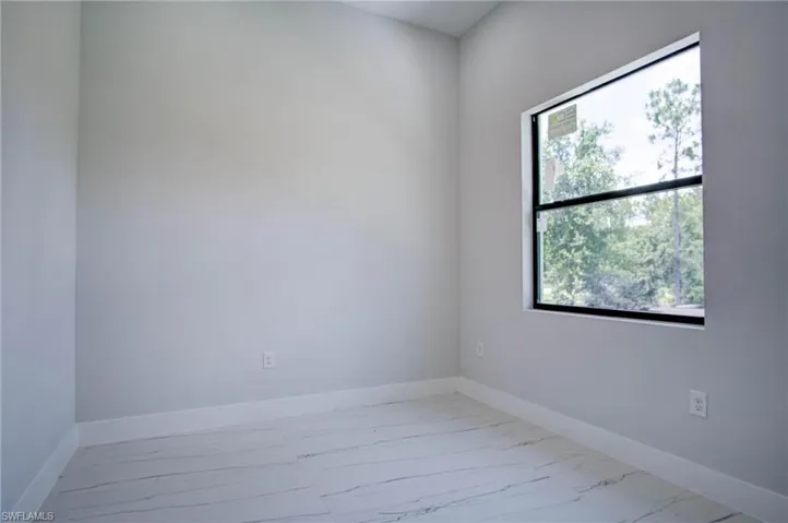 View of spare room