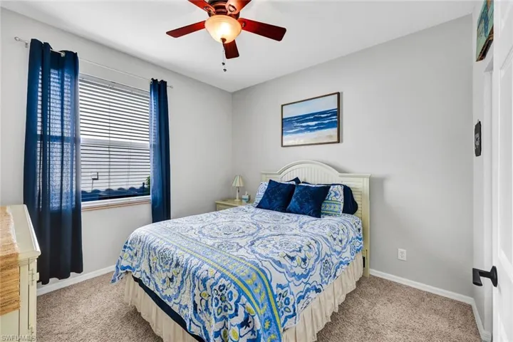 Bedroom 3 with walk-in closet