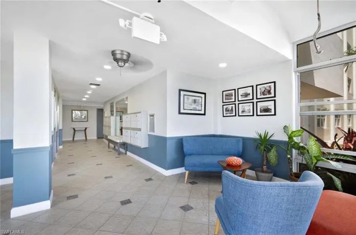 View of community lobby