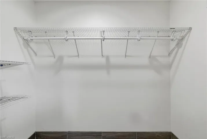 View of spacious closet