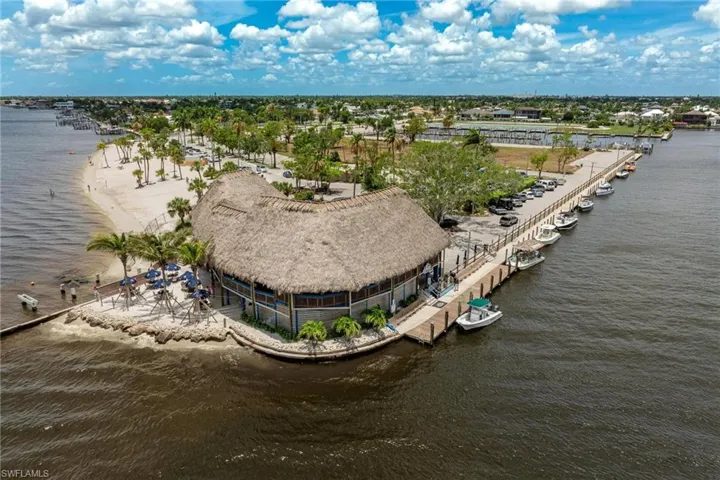Cape Coral's only beach just around the corner.