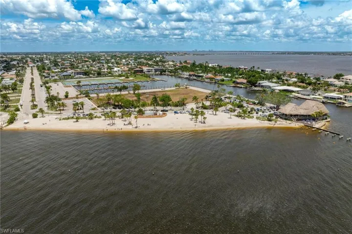 Cape Coral's only beach just around the corner.