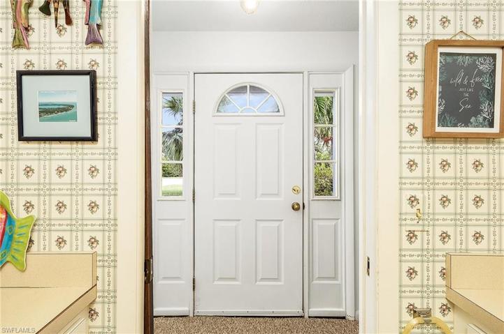 Entry to home.