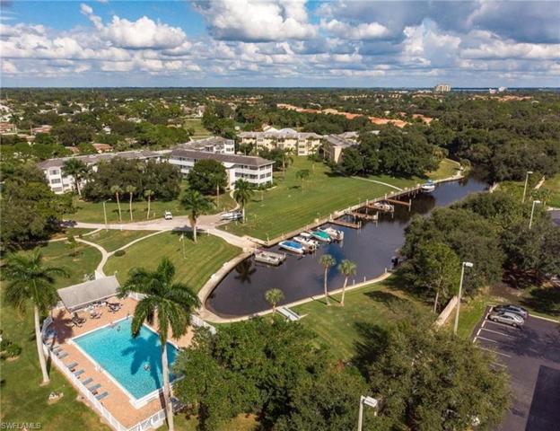 Aerial View of Boat Slips and Pool