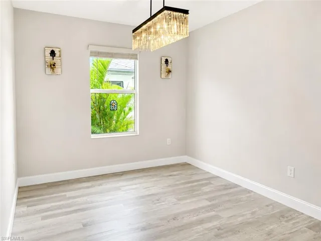 formal dining area
