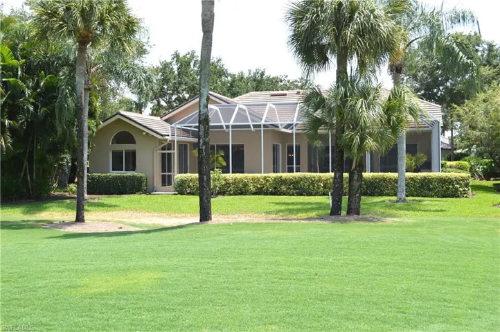 Rear of home from fairway