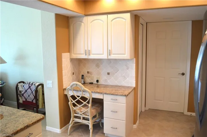 Built in Kitchen desk