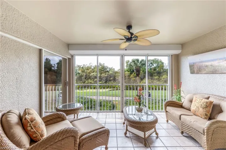 Golf course view from your lanai