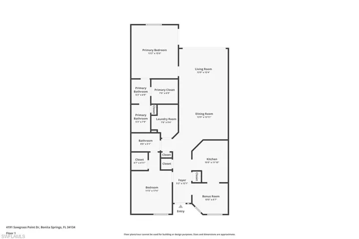 View of property floor plan