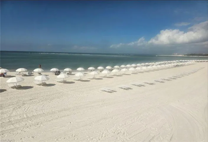 Private gulf-front beach
