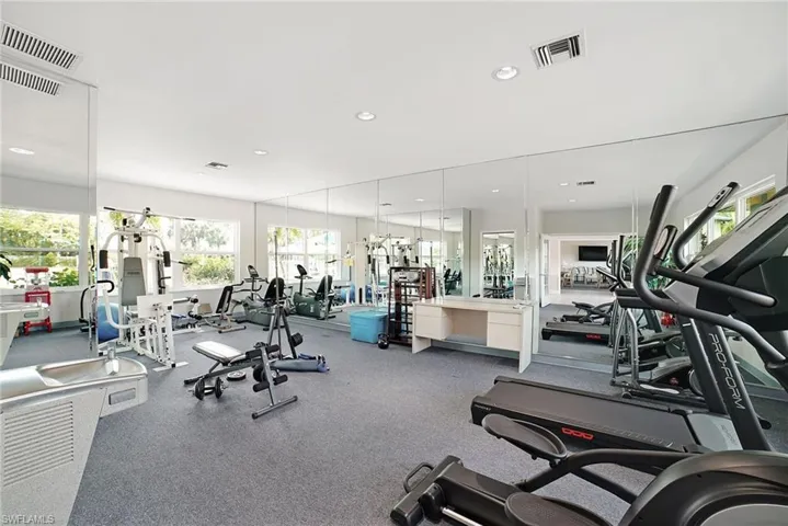 View of exercise room