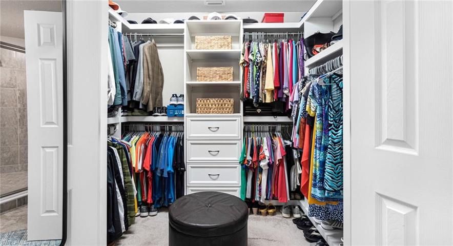 built in closet