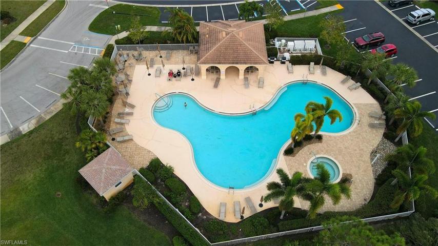 Neighborhood pool and spa just steps away