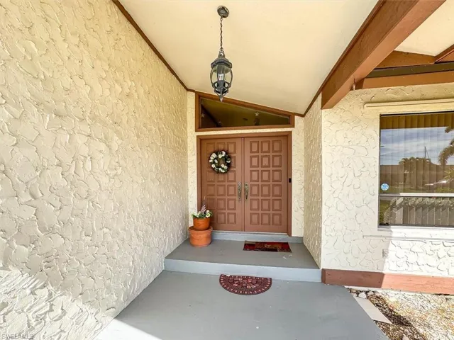 View of entrance to property