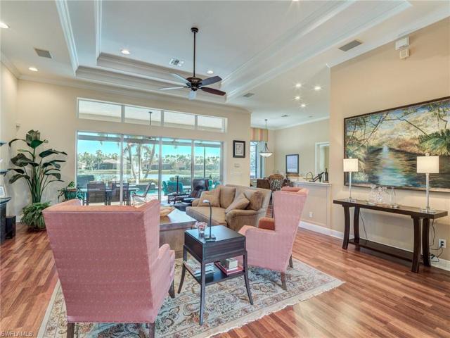 Great room is open to the kitchen