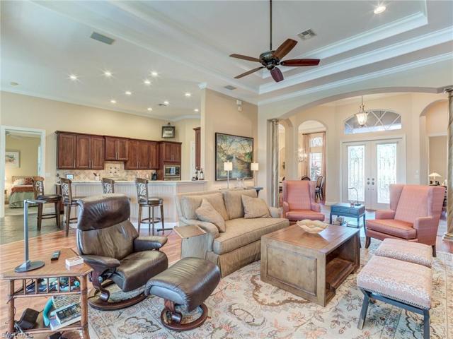 Great room open to the foyer