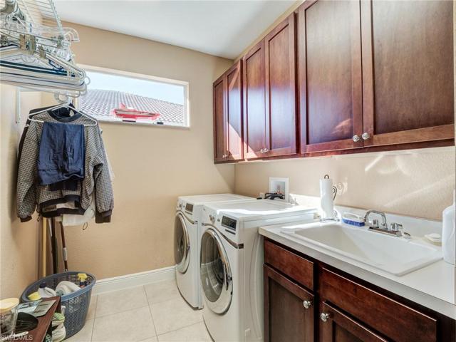 Laundry room with natural light