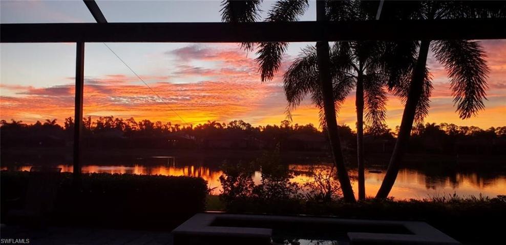 Eastern exposure affords beautiful sunrises