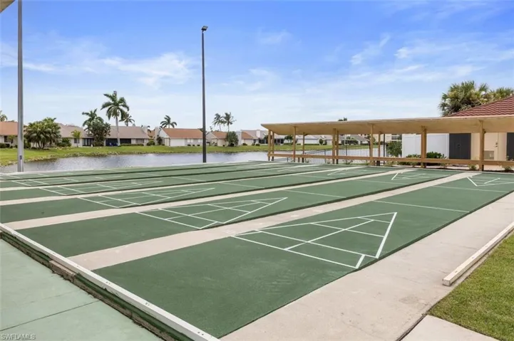 Shuffleboard Courts.