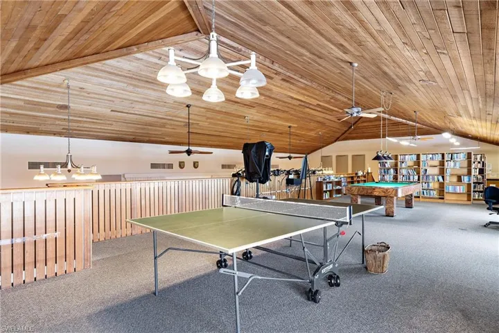 Game Room Includes Ping Pong, Too!