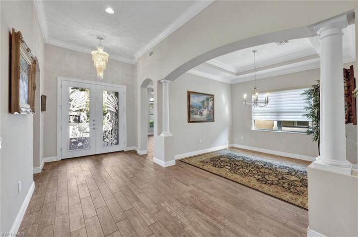 Grand welcoming foyer. Welcome home!