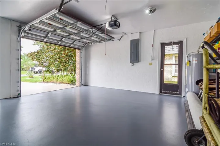 3 bay Garage with updated electrical panel & updated hot water heater.
