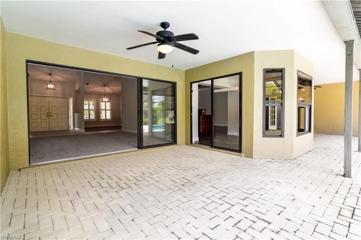 2 of 2 outdoor living spaces designed for indoor/outdoor entertaining & living.