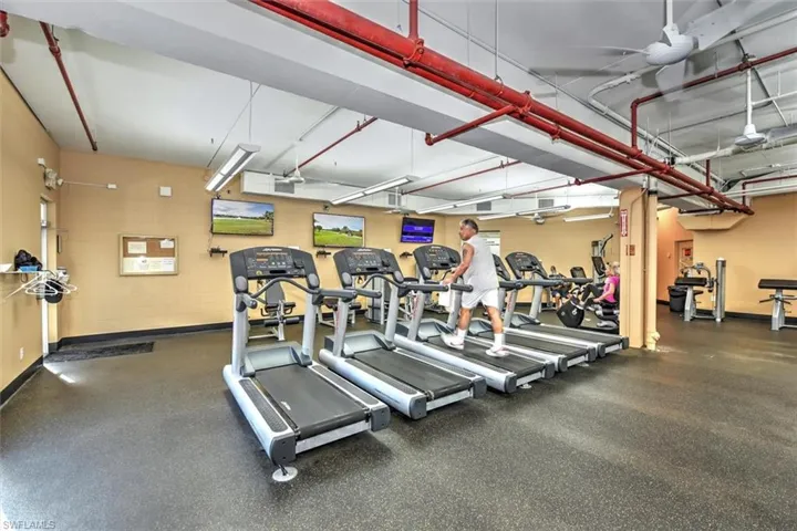 View of gym