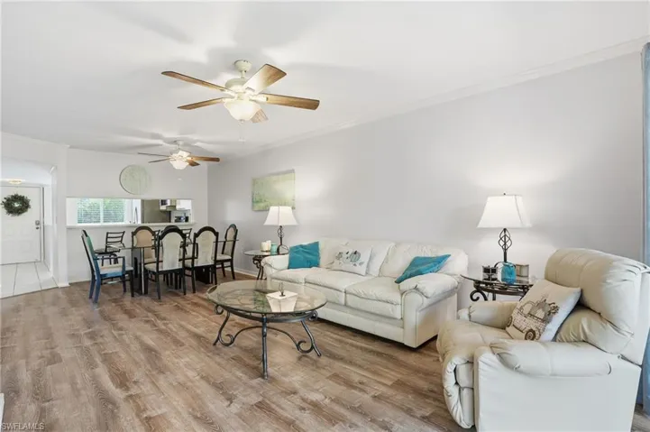 Living room from sliders