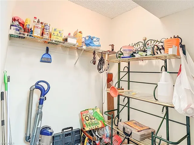 View of storage area