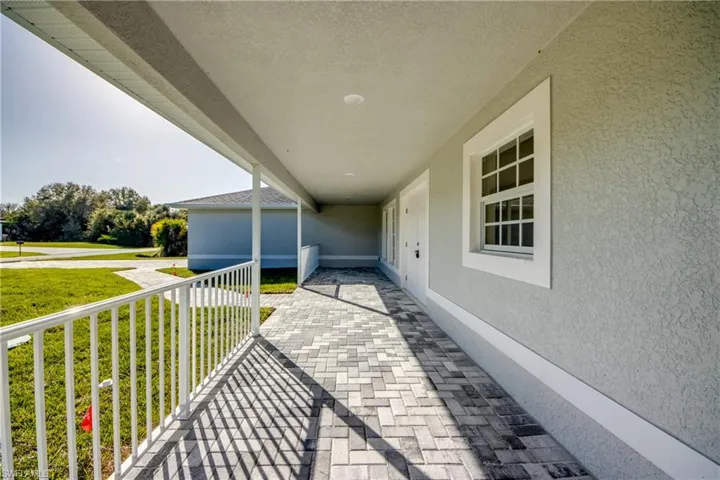 View of porch