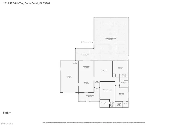 1210 SE 34th  TER, Cape Coral, FL 33904