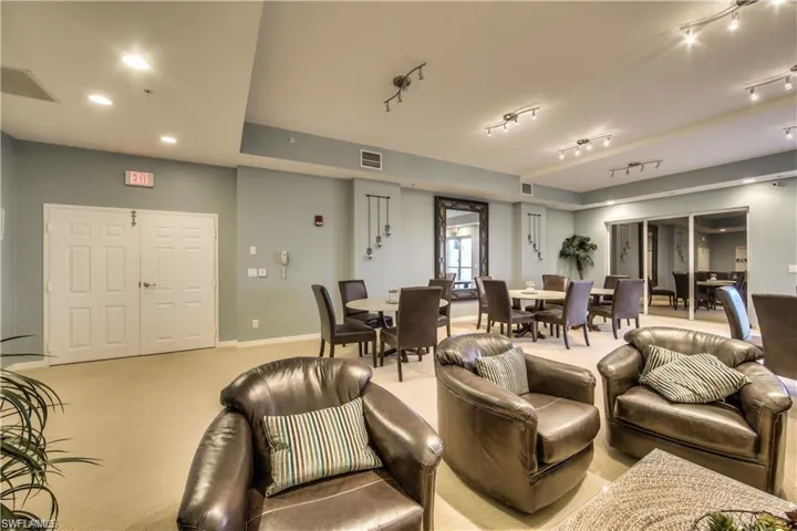 Social room for parties and meetings